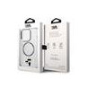 Karl Lagerfeld IML Karl and Choupette MagSafe Case for iPhone 13 Pro / transparent