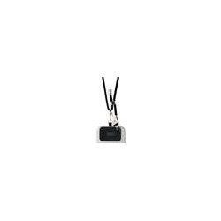 Karl Lagerfeld Universal Crossbody Strap Cord and Ikonik Pins / Black