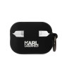 Karl Lagerfeld 3D Logo NFT Karl and Choupette Silicone Case for AirPods Pro 2 / Black