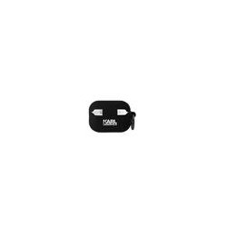 Karl Lagerfeld 3D Logo NFT Karl and Choupette Silicone Case for AirPods Pro 2 / Black