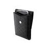 Karl Lagerfeld Saffiano Monogram Ikonik NFT Wallet Phone Bag / Black