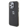 Karl Lagerfeld IML Ikonik MagSafe Case for iPhone 15 Pro Max / black
