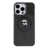 Karl Lagerfeld IML Ikonik MagSafe Case for iPhone 15 Pro Max / black