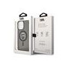 Karl Lagerfeld IML Ikonik MagSafe Case for iPhone 15 Pro Max / black