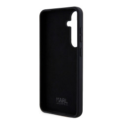 Karl Lagerfeld Liquid Silicone Ikonik NFT Case for Samsung Galaxy S24+ / black