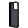 Karl Lagerfeld PU Karl Heads Pattern MagSafe Case for iPhone 15 Pro Max / Black