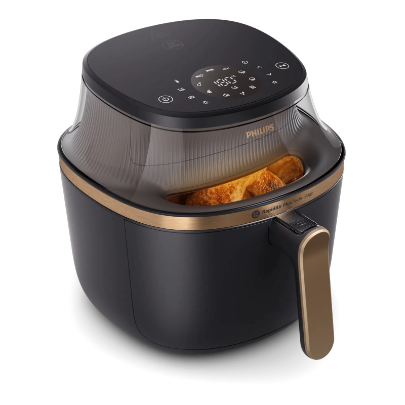 Philips 3000 series NA322/00 gruzdintuvė Vienas 4,2 L Autonominės 1400 W Karšto oro gruzdintuvė Vario, Juoda