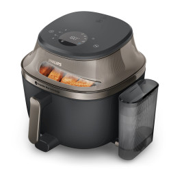 Philips 5000 series NA547/07 gruzdintuvė Vienas Autonominės 2000 W Karšto oro gruzdintuvė Juoda, Auksas