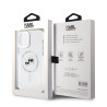 Karl Lagerfeld IML K&CH Heads Metal Frame MagSafe Case for iPhone 12/12 Pro / Transparent