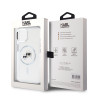 Karl Lagerfeld IML K&CH Heads Metal Frame MagSafe Case for iPhone 15