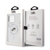 Karl Lagerfeld IML K&CH Heads Metal Frame MagSafe Case for iPhone 15 Pro / Transparent