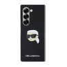 Karl Lagerfeld PU Saffiano Monogram Karl Head Case for Samsung Galaxy Z Fold 6 / black