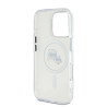 Karl Lagerfeld IML K&CH Heads Metal Frame MagSafe Case for iPhone 16 Pro Max / Transparent