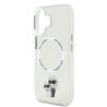 Karl Lagerfeld IML Karl and Choupette MagSafe Case for iPhone 16 / transparent