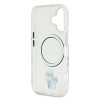 Karl Lagerfeld IML Karl and Choupette MagSafe Case for iPhone 16 / transparent