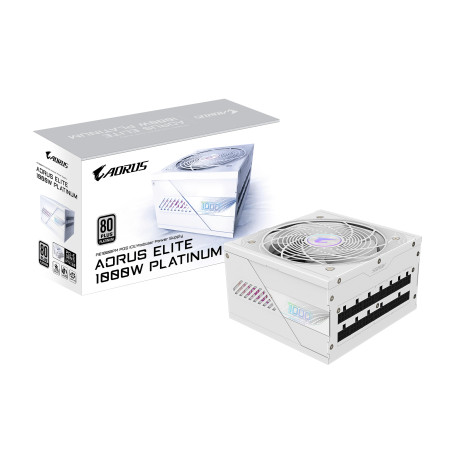 GIGABYTE AORUS ELITE P1000W ICE power supply unit 1000 W 20+4 pin ATX ATX White