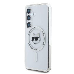 Karl Lagerfeld IML Choupette Head MagSafe Case for Samsung Galaxy S25 / Transparent