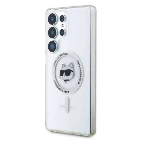 Karl Lagerfeld IML Choupette Head MagSafe Case for Samsung Galaxy S25 Ultra