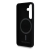Karl Lagerfeld Liquid Silicone K&CH Heads MagSafe Case for Samsung Galaxy S25 / Black
