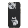 Karl Lagerfeld IML Aquarelle Choupette Case for iPhone 15 / Black