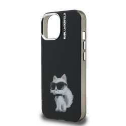 Karl Lagerfeld IML Aquarelle Choupette Case for iPhone 15 / Black