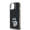 Karl Lagerfeld IML Aquarelle Choupette Case for iPhone 15 / Black
