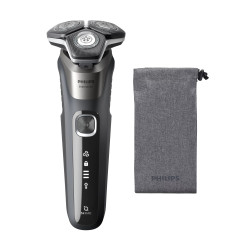 Philips SHAVER Series 5000 S5887/10 skustuvas vyrams Rotorinis skustuvas Apkarpymo mašinėlė Pilka