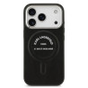 Karl Lagerfeld PU RSG Logo MagSafe Case for iPhone 17 Pro / black