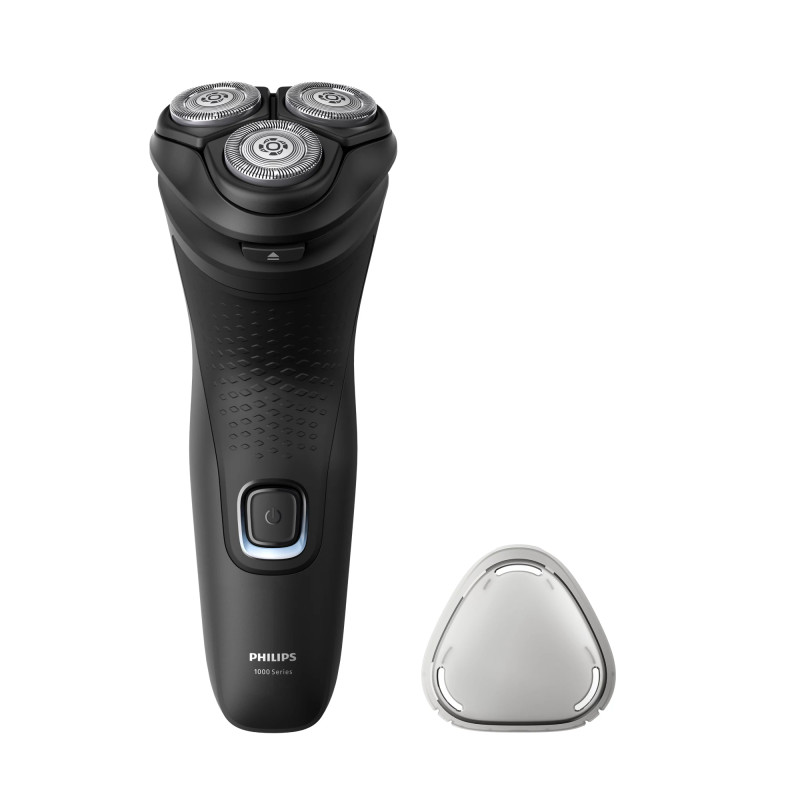 Philips SHAVER 1000 S1141/00 skustuvas vyrams Rotorinis skustuvas Apkarpymo mašinėlė Juoda