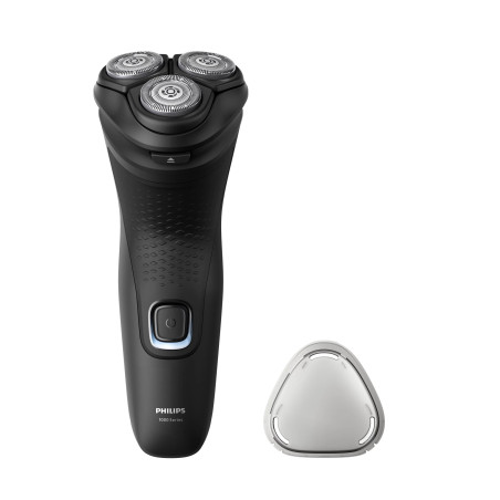 Philips SHAVER 1000 S1141/00 skustuvas vyrams Rotorinis skustuvas Apkarpymo mašinėlė Juoda