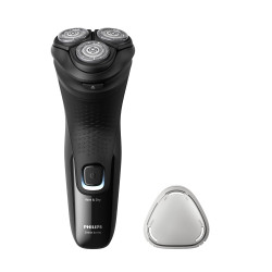 Philips X3001/00 skustuvas vyrams Rotorinis skustuvas Apkarpymo mašinėlė Juoda