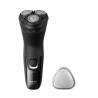 Philips X3001/00 skustuvas vyrams Rotorinis skustuvas Apkarpymo mašinėlė Juoda