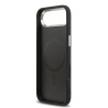 Karl Lagerfeld PU Karl and Choupette Heads Pins MagSafe Case for iPhone Air / Black