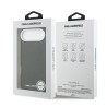 Karl Lagerfeld Grained PU Repeated Logo MagSafe Case for iPhone Air / black