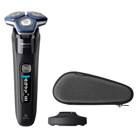 Philips SHAVER Series 7000 S7886/35 skustuvas vyrams Rotorinis skustuvas Apkarpymo mašinėlė Juoda