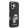 Karl Lagerfeld IML Aquarelle Karl and Choupette Case for iPhone 17 / Black