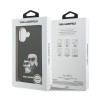 Karl Lagerfeld IML Aquarelle Karl and Choupette Case for iPhone 17 / Black