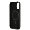 Karl Lagerfeld Liquid Silicone Double Heads MagSafe Case for iPhone 17 / black