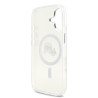 Karl Lagerfeld IML K&CH Heads Metal Frame MagSafe Case for iPhone 17 / transparent