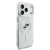 Karl Lagerfeld IML K&CH Heads Metal Frame MagSafe Case for iPhone 17 Pro / Transparent