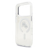 Karl Lagerfeld IML K&CH Heads Metal Frame MagSafe Case for iPhone 17 Pro / Transparent