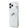 Karl Lagerfeld IML K&CH Heads Metal Frame MagSafe Case for iPhone 17 Pro Max / Transparent