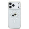 Karl Lagerfeld IML K&CH Heads Metal Frame MagSafe Case for iPhone 17 Pro Max / Transparent