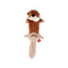 Žaislas šunims GiGwi Plush Friendz Medium Squireel Skin pliušinis voverės kailis