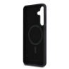 Karl Lagerfeld Liquid Silicone K&CH Heads MagSafe Case for Samsung Galaxy S25 FE / Black