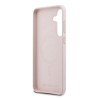 Karl Lagerfeld Liquid Silicone K&CH Heads MagSafe Case for Samsung Galaxy S25 FE / pink