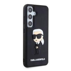 Karl Lagerfeld 3D Rubber Ikonik Case for Samsung Galaxy S24 / Black