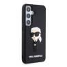 Karl Lagerfeld 3D Rubber Ikonik Case for Samsung Galaxy S24 / Black