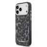 Karl Lagerfeld IML Leopard MagSafe Case for iPhone 17 Pro Max / Grey