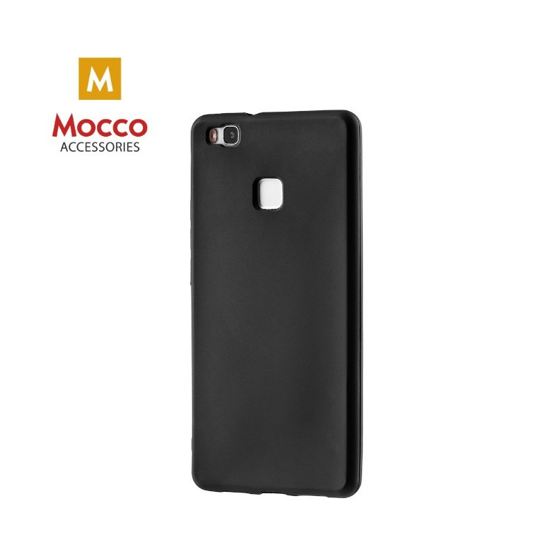 Mocco Ultra Slim Soft Matte 0.3 mm Silicone Case for Huawei P20 Black